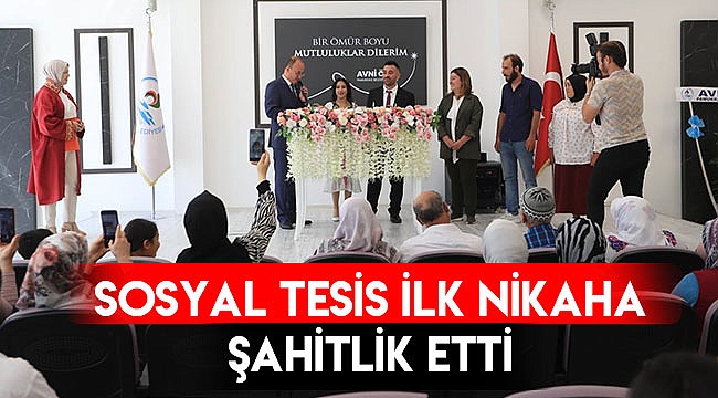 AKTEPE SOSYAL TESİSLERİ’NDE İLK NİKÂH KIYILDI - Pamukkale Belediyesi ...